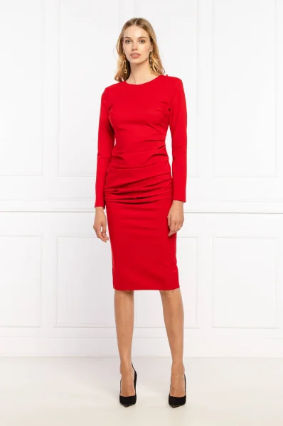 φόρεμα Elisabetta Franchi κόκκινο
